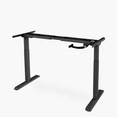 FORM DESIGN - Base Acero Cosmo 120-200 Manual Negro Form