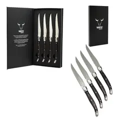 WAYU - Set 4 Cuchillos Black Mesa Limited Color Negro
