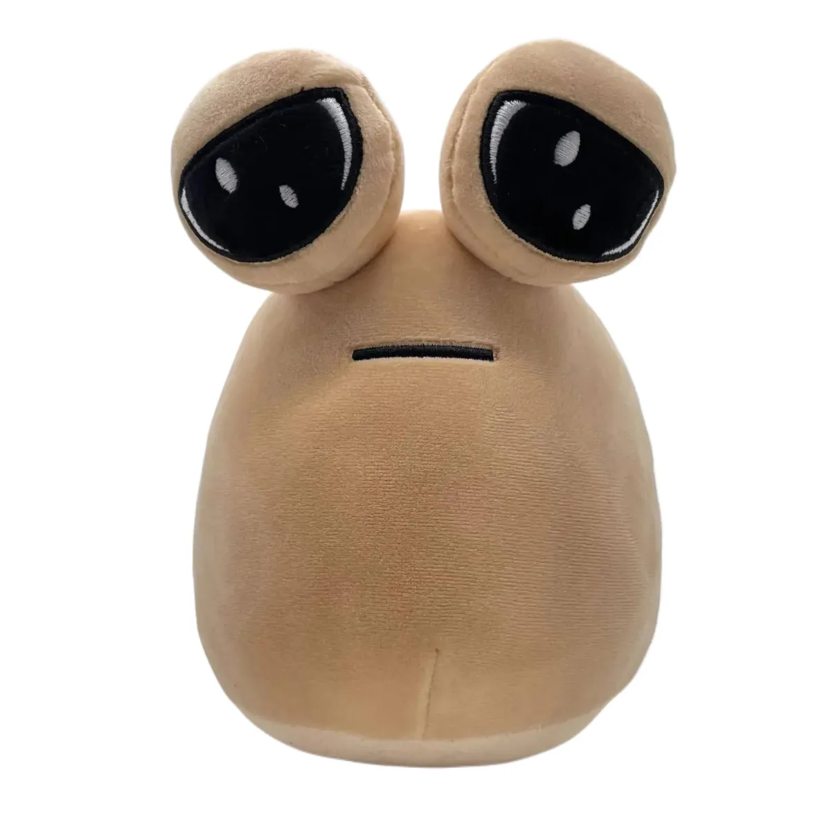 GENERICO - Pou 22 cm. Peluche Buena calidad.  Ojos tristes  Tik Tok