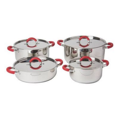 Imagen 2 del producto BATERIA DE COCINA ACERO INOXIDABLE 8 PIEZAS