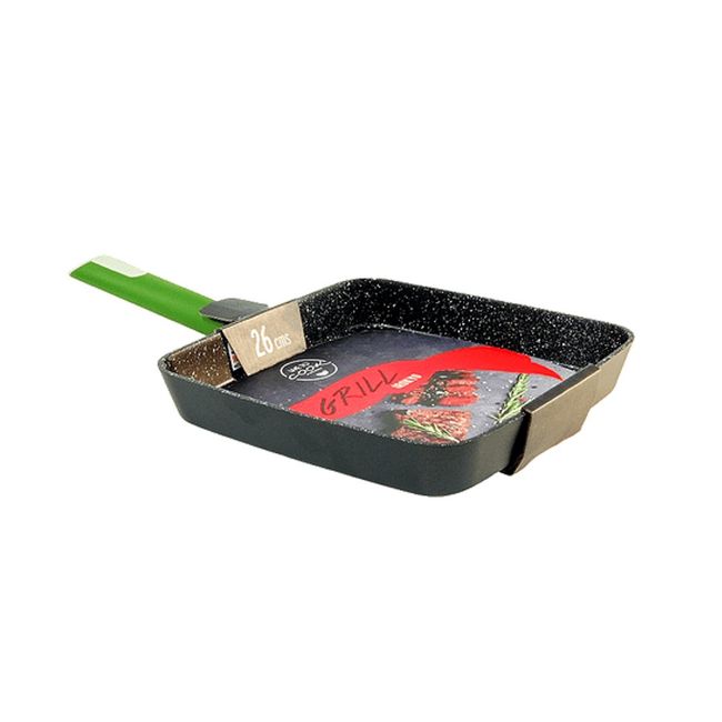 GENERICO - GRILL ANTIADHERENTE 26CM