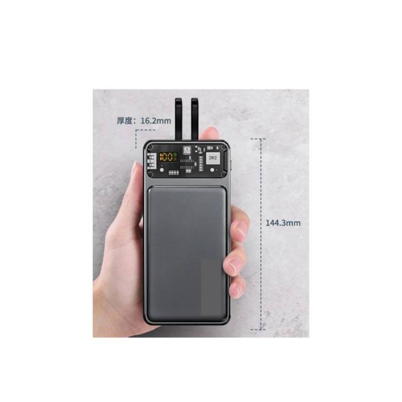 GENERICO - CARGADOR PORTÁTIL IRM  120W 10000MAH POWER BANK