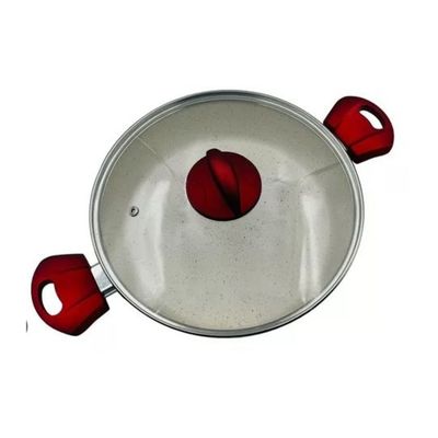 Imagen 2 del producto CACEROLA ANTIADHERENTE MARMOLEADA 20CM