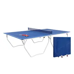 GENERICO - Mesa ping pong profesional +paletas pelotas ping pong funda