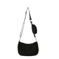 Bolso De Corduroy Ligero Minimalista Y Casual De Negocios