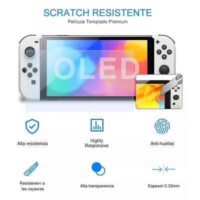 Imagen 2 del producto Kit De 34 Accesorios Funda Para Nintendo Switch Oled Estuche