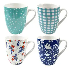 DANNY HOME - Set 4 Vasos Estilo Invernal 550 ml