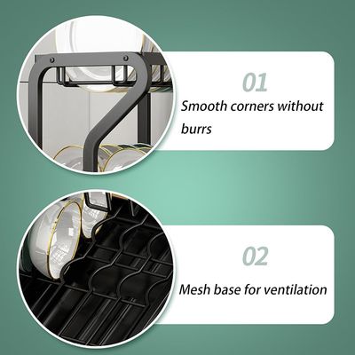 Imagen 2 del producto Secador Escurridor De Loza Platos 2 Niveles