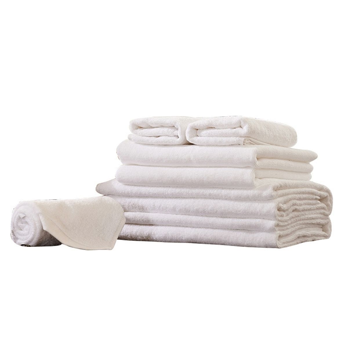 VATYERTY - Juego de toallas de algodón Luna de 6 piezas