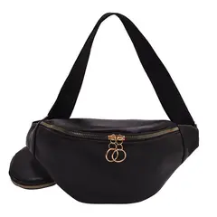 VATYERTY - Bolsa Minimalista Con Cremallera Para El Cinturón Con Monedero