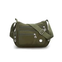 Bolso bandolera minimalista Bolso bandolera de nailon para mujer