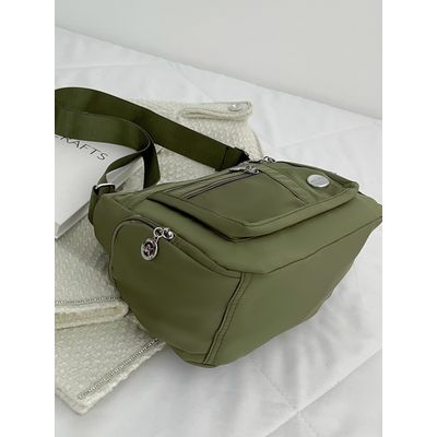 Imagen 2 del producto Bolso bandolera minimalista Bolso bandolera de nailon para mujer