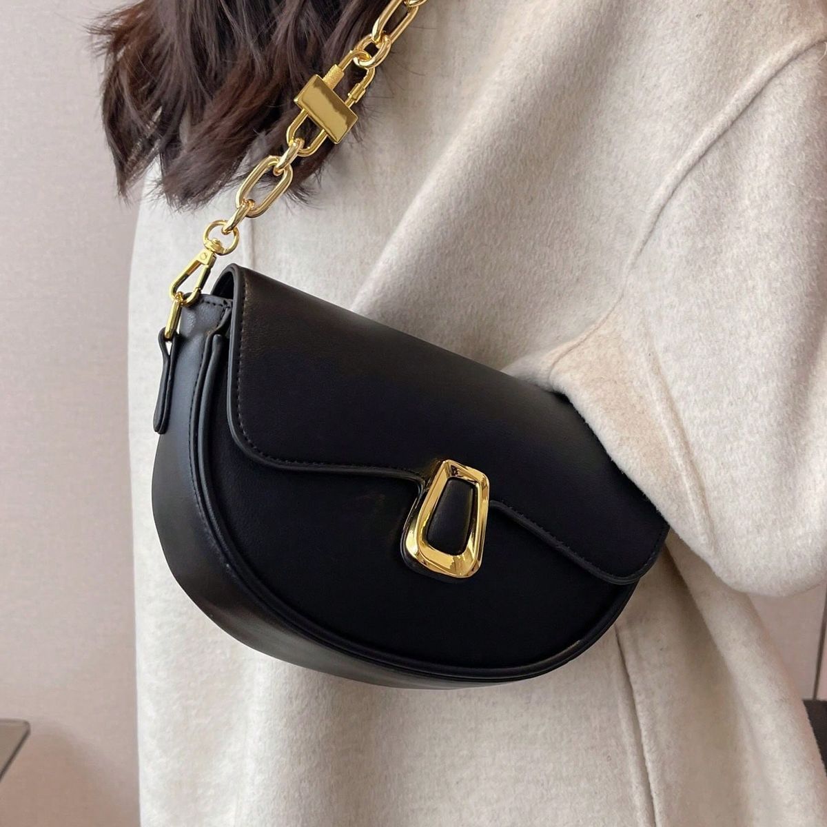 VATYERTY - Bolso sillín con ancho Tira bandolera para Bolso bandolera