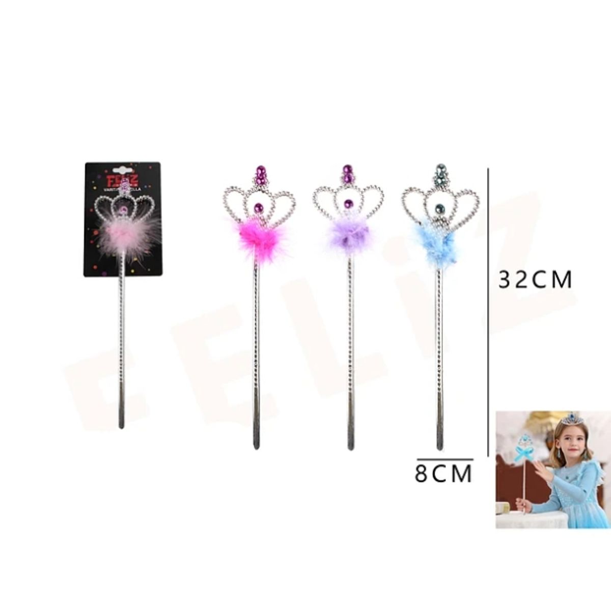 GENERICO - Varita De Hada Forma Corona