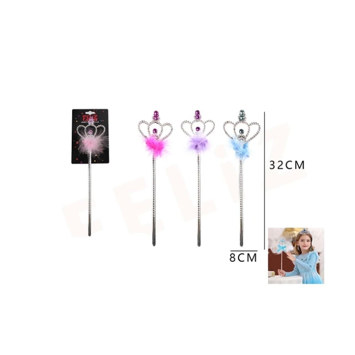 GENERICO - Varita De Hada Forma Corona