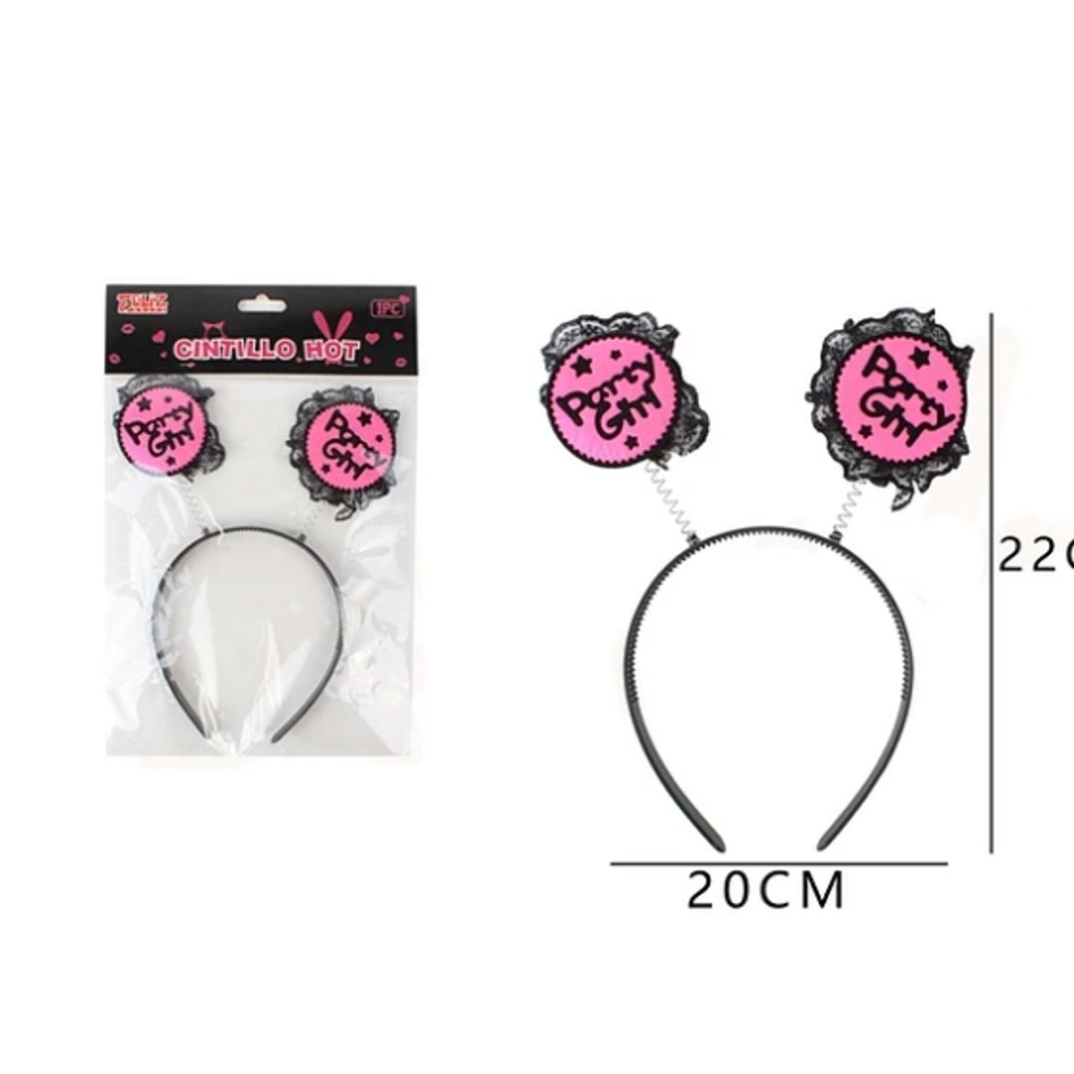 GENERICO - Cintillo Party Girl Accesorio Para Disfraz