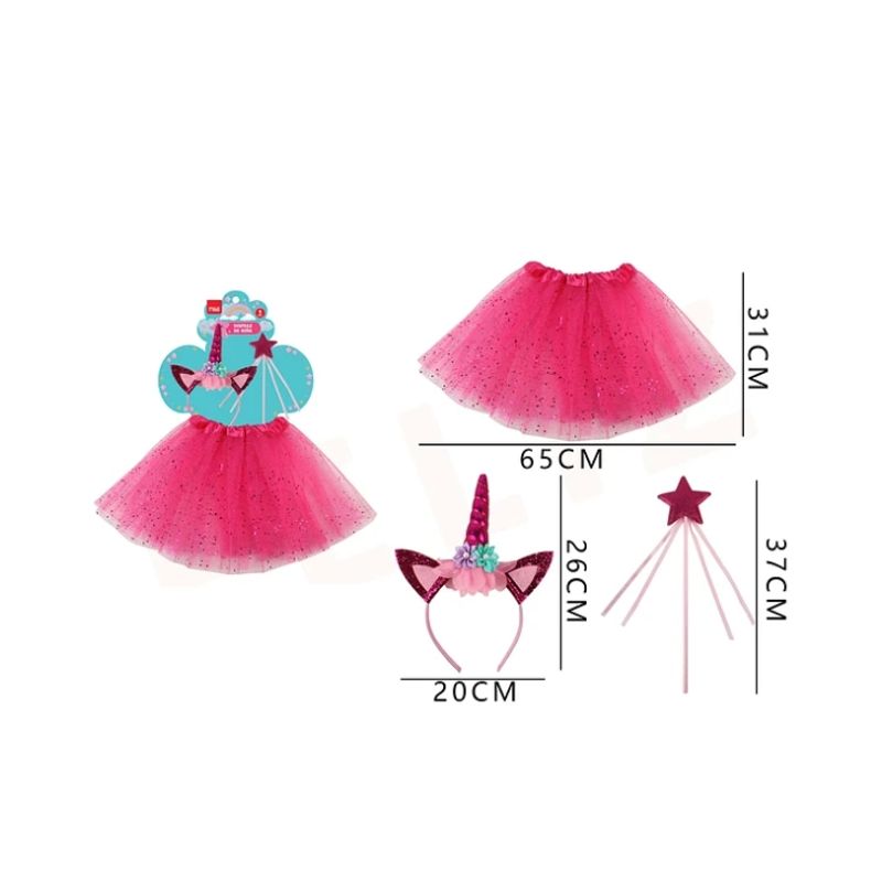 GENERICO - Disfraz De Niña Unicornio Fucsia 3165Cm