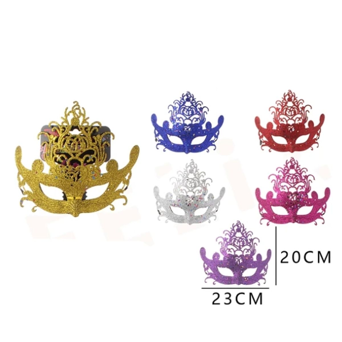 GENERICO - Antifaz 2023 Cm Colores Surtidos