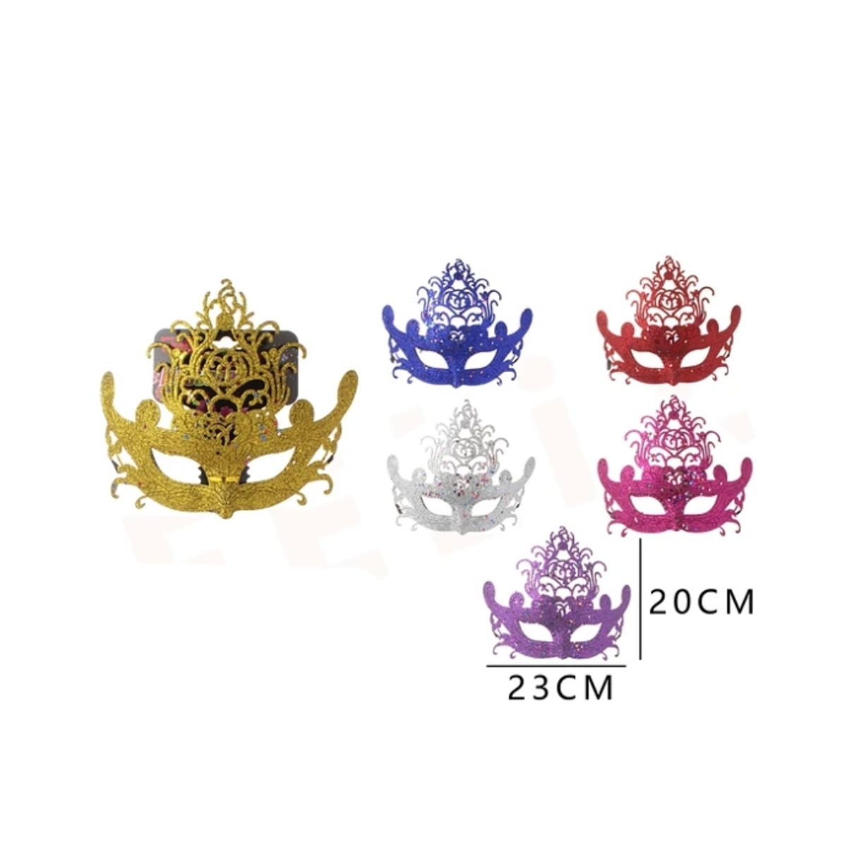 GENERICO - Antifaz 2023 Cm Colores Surtidos