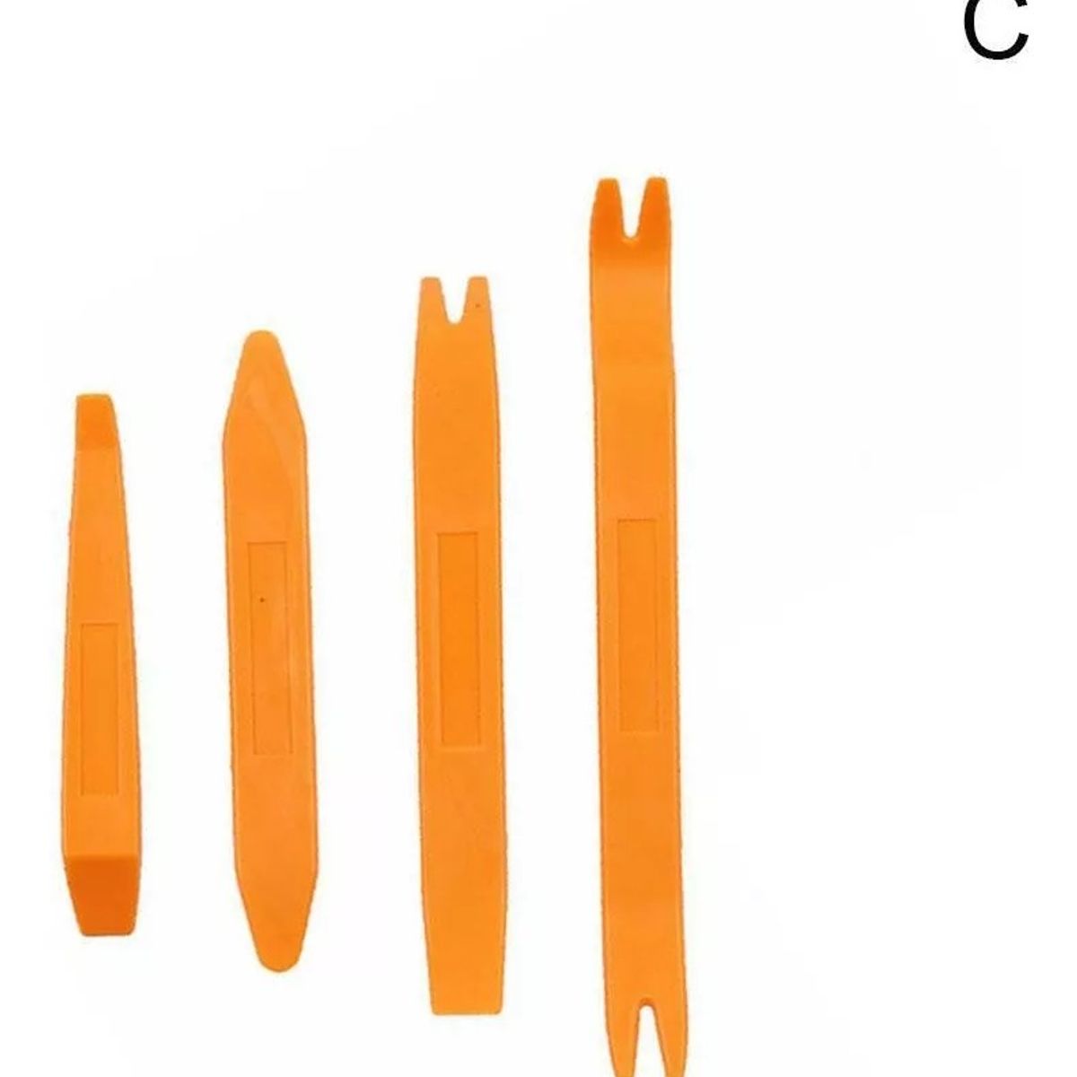 GENERICO - Kit De Paletas Para Desmontaje Radio Tablero Auto 4pcs