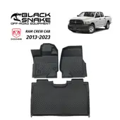 BLACK SNAKE OFF ROAD EQUIPMENT - PISOS DODGE RAM CREW CAB 1500/2500 LARAMIE 2013-2023
