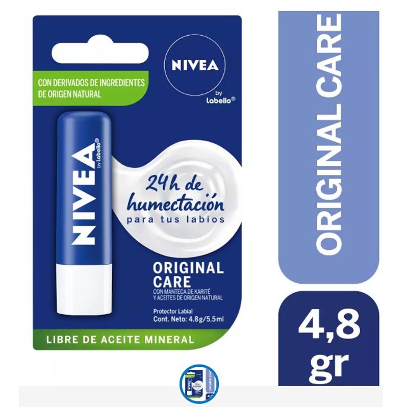 NIVEA - Balsamo Labial Nivea Original Care