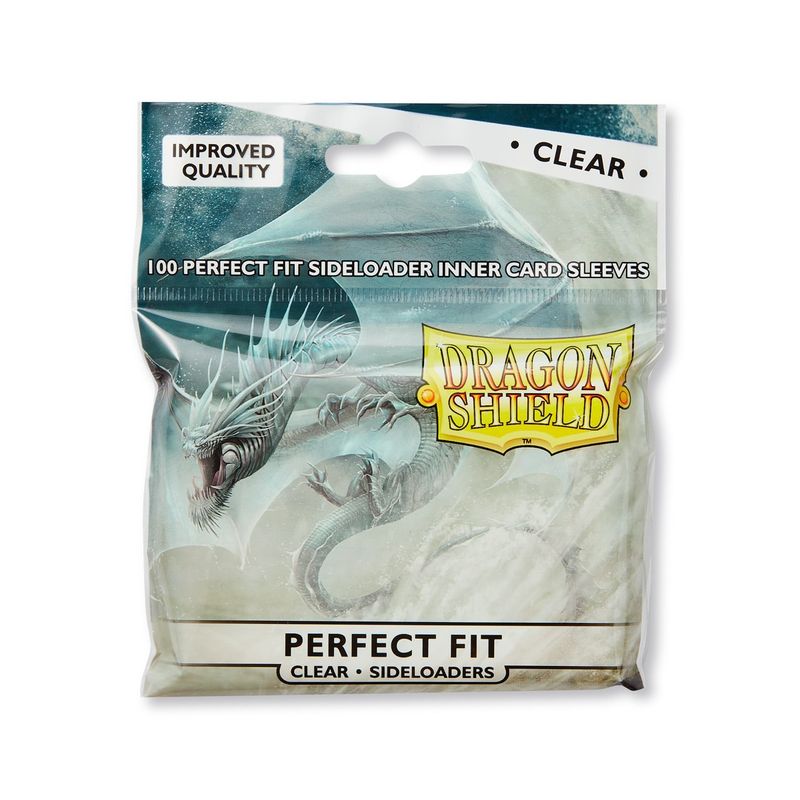 Dragon Shield - Protector de cartas Dragon Shield Perfect Fit - Clear