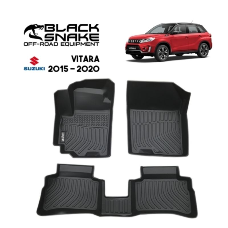 BLACK SNAKE OFF ROAD EQUIPMENT - Set Piso Calce Perfecto Suzuki Vitara 2015-2021