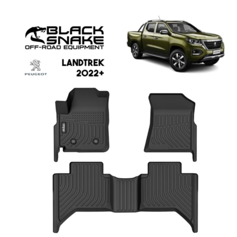 BLACK SNAKE OFF ROAD EQUIPMENT - Set Piso Calce Perfecto Peugeot Landtrek 2022-