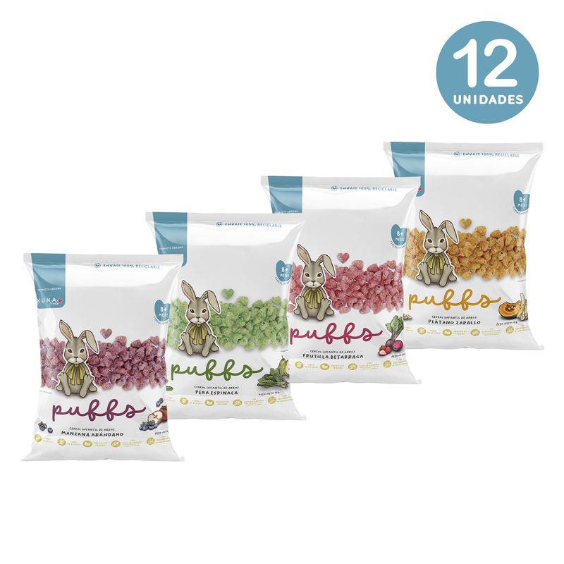 KUNA FOODS - Mix Puffs Individual