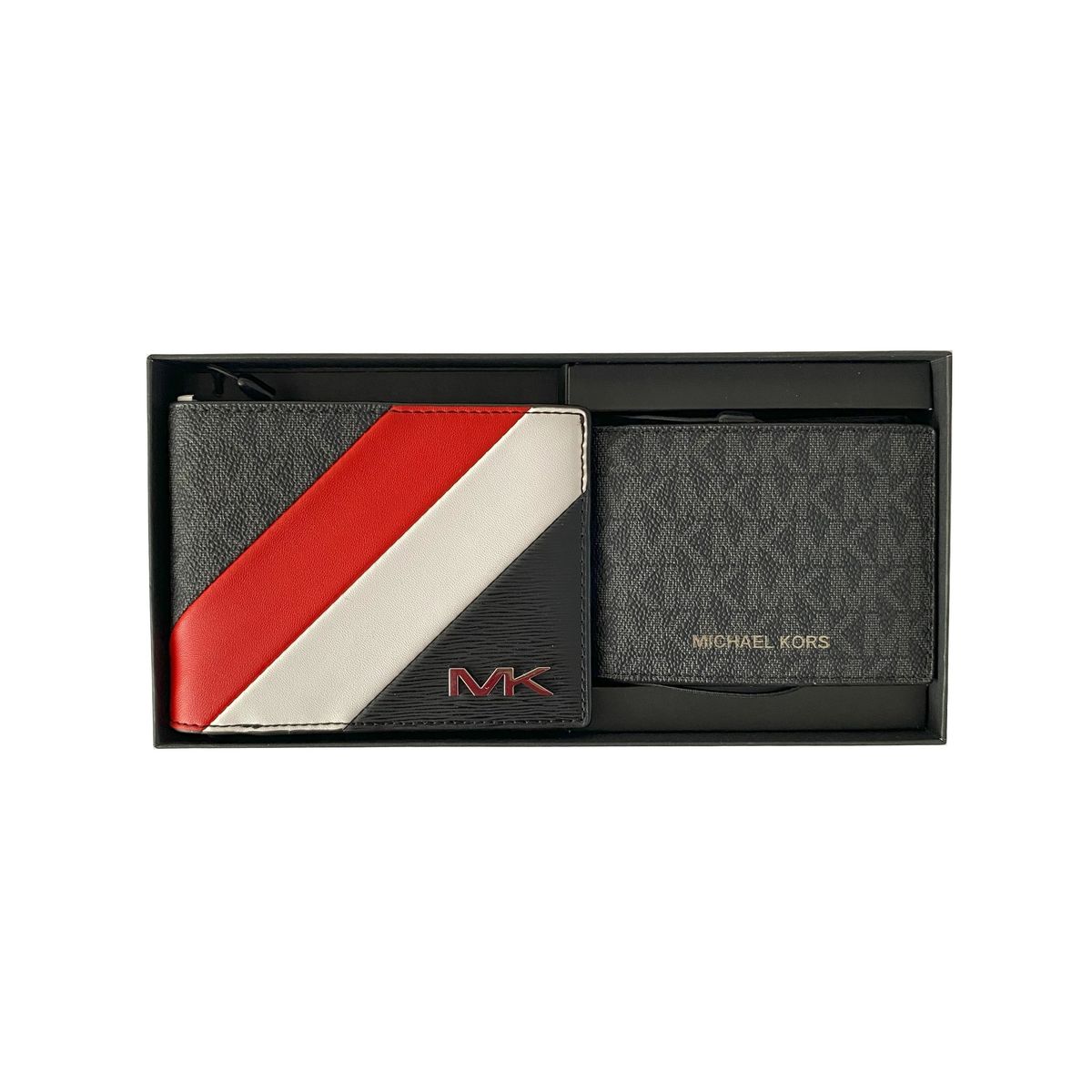 MICHAEL KORS - BILLETERA + TARJETERO MICHAEL KORS HOMBRE