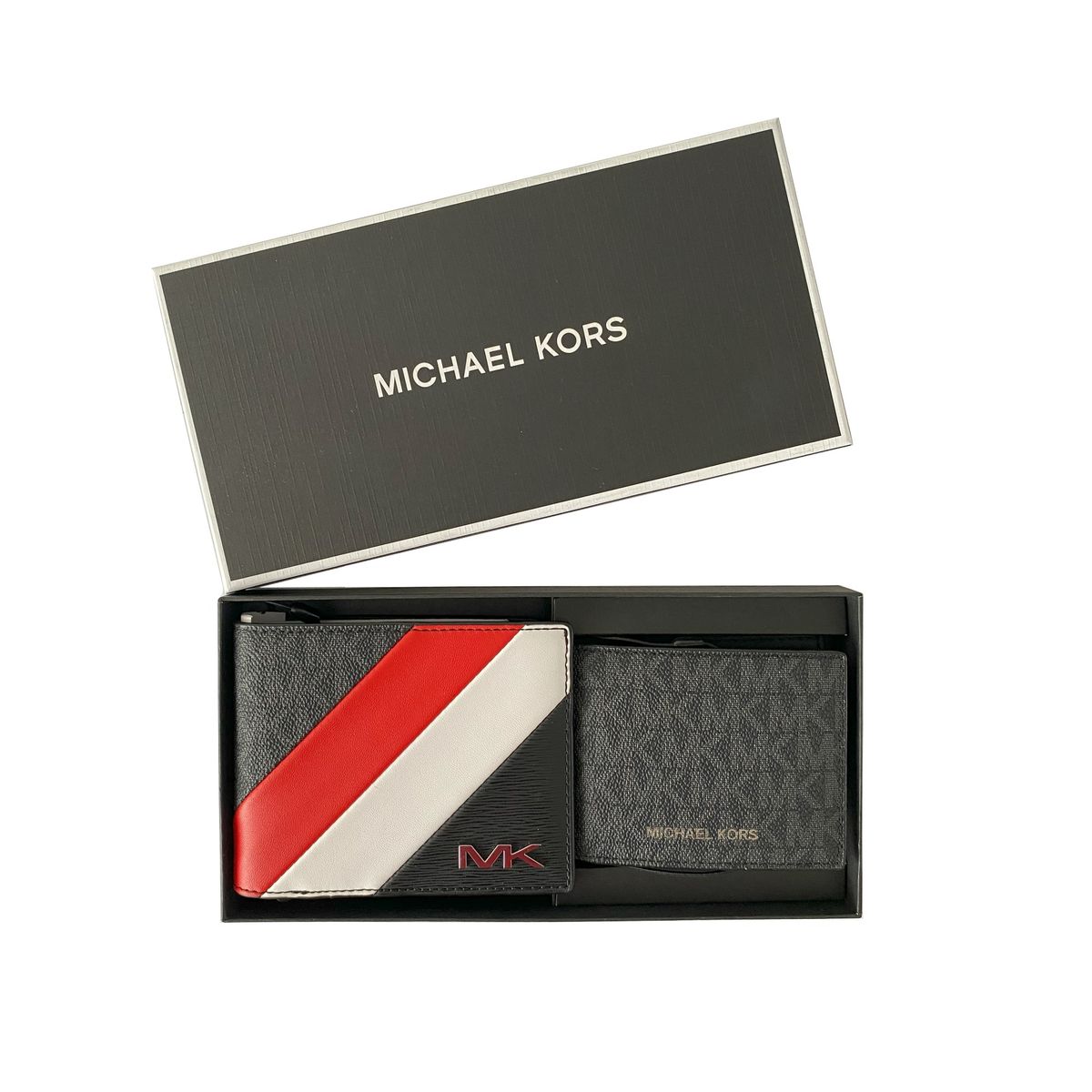 MICHAEL KORS - BILLETERA + TARJETERO MICHAEL KORS HOMBRE