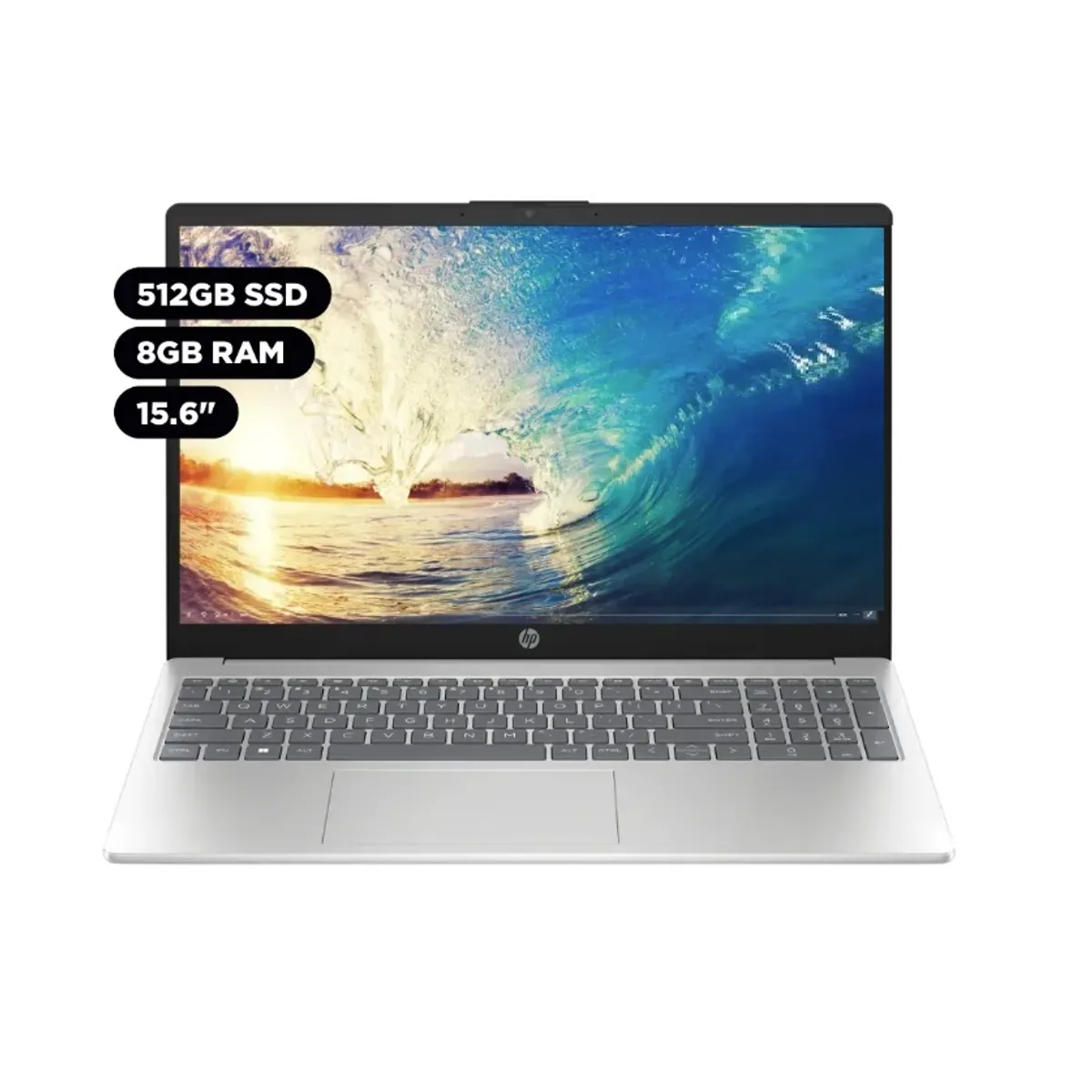 HP - Notebook HP Ryzen 5, 8GB, 512GB, 15,6" Win 11, 2025