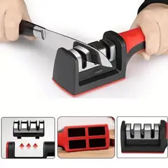 GENERICO - Afilador De Cuchillo De Cocina Portátil Manual