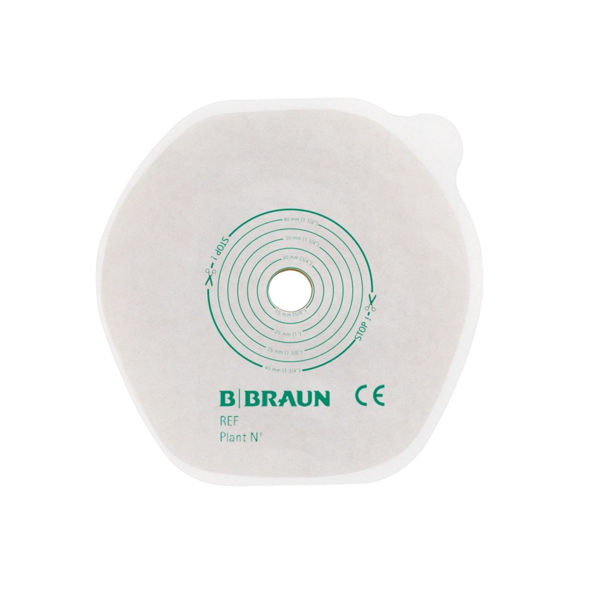 BRAUN - Pack X 10 Placas Ostomia Proxima 2 B.braun 60mm 73060a