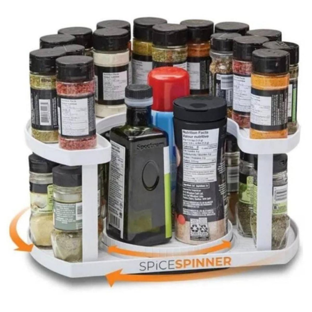 GENERICO - Organizador Giratorio para Especias Y Condimentos de Cocina