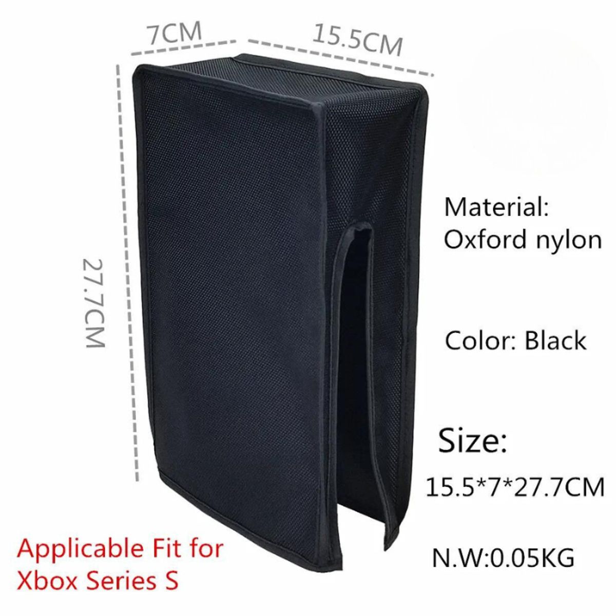 GENERICO - Funda protectora completa antipolvo para consola Xbox Series S