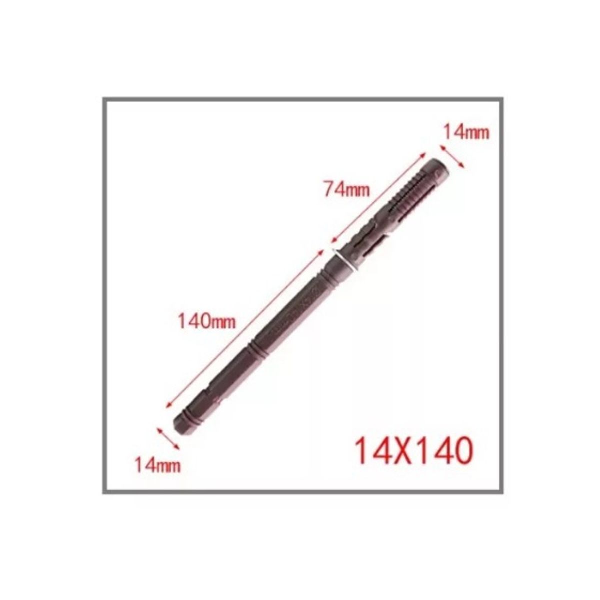 GENERICO - Soporte Oculto 140 × 14 mm para Repisas Flotantes – Pack de 2 Metálicos