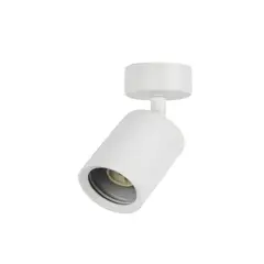 WANT - FOCO APLIQUE SOBREPUESTO PORTA GU10 BLANCO