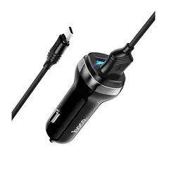 HOCO - Cargador Auto Dual USB Cable Micro USB Z40