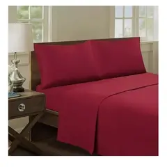 GENERICO - Conjunto De Sabanas Mas Fundas 2 Plazas 180 Hilos