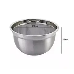GENERICO - Pack 3 Bowls Repostería Cocina Ensaladas 24cm