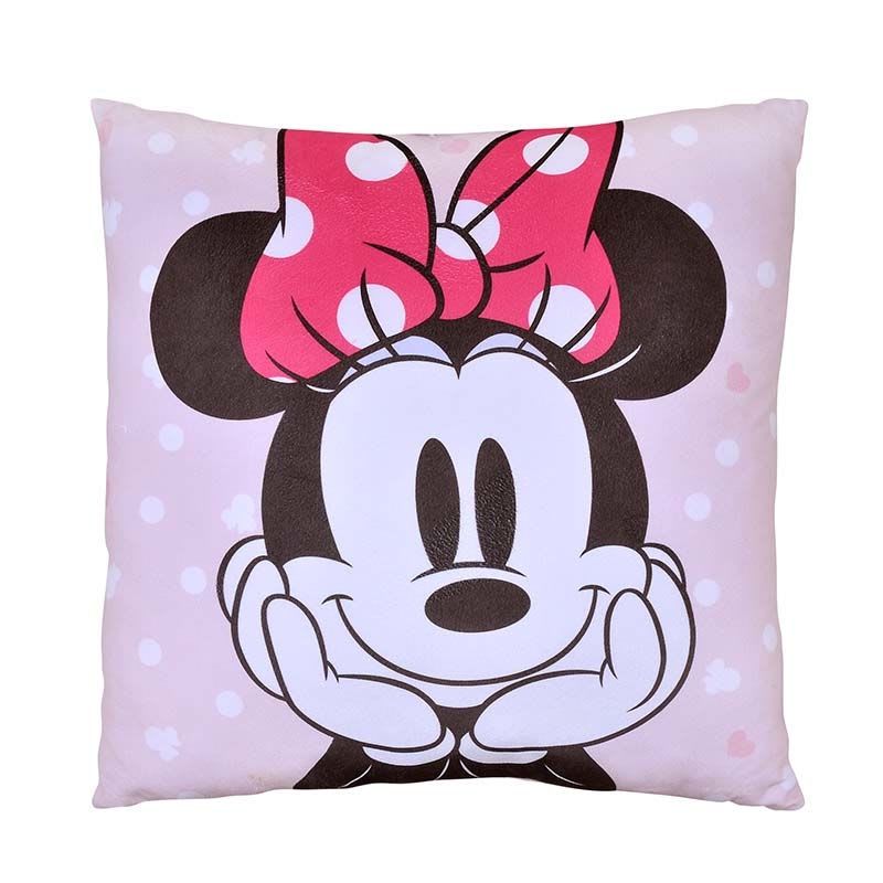 GENERICO - Cojin Decorativo Infantil Minnie Cute Velour