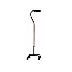 GENERICO - Baston De 4 Patas Mayor Soporte Anciano