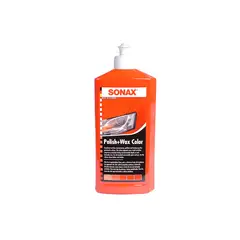 SONAX - Cera Abrillantadora Polish & Wax Color Rojo 500 ml