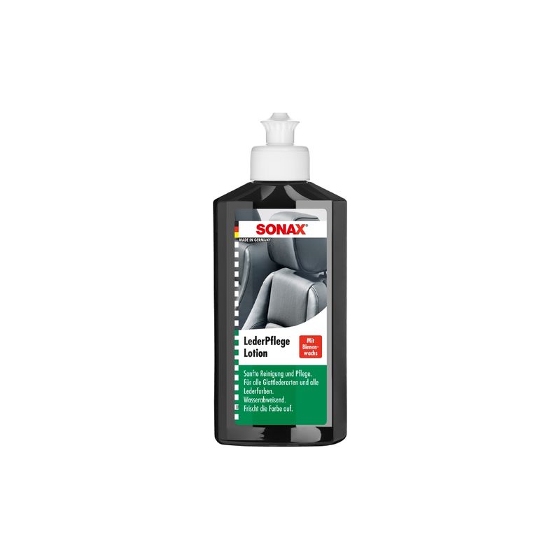 SONAX - Loción Cuero Sonax 250 ml Protege tus Asientos de Cuero