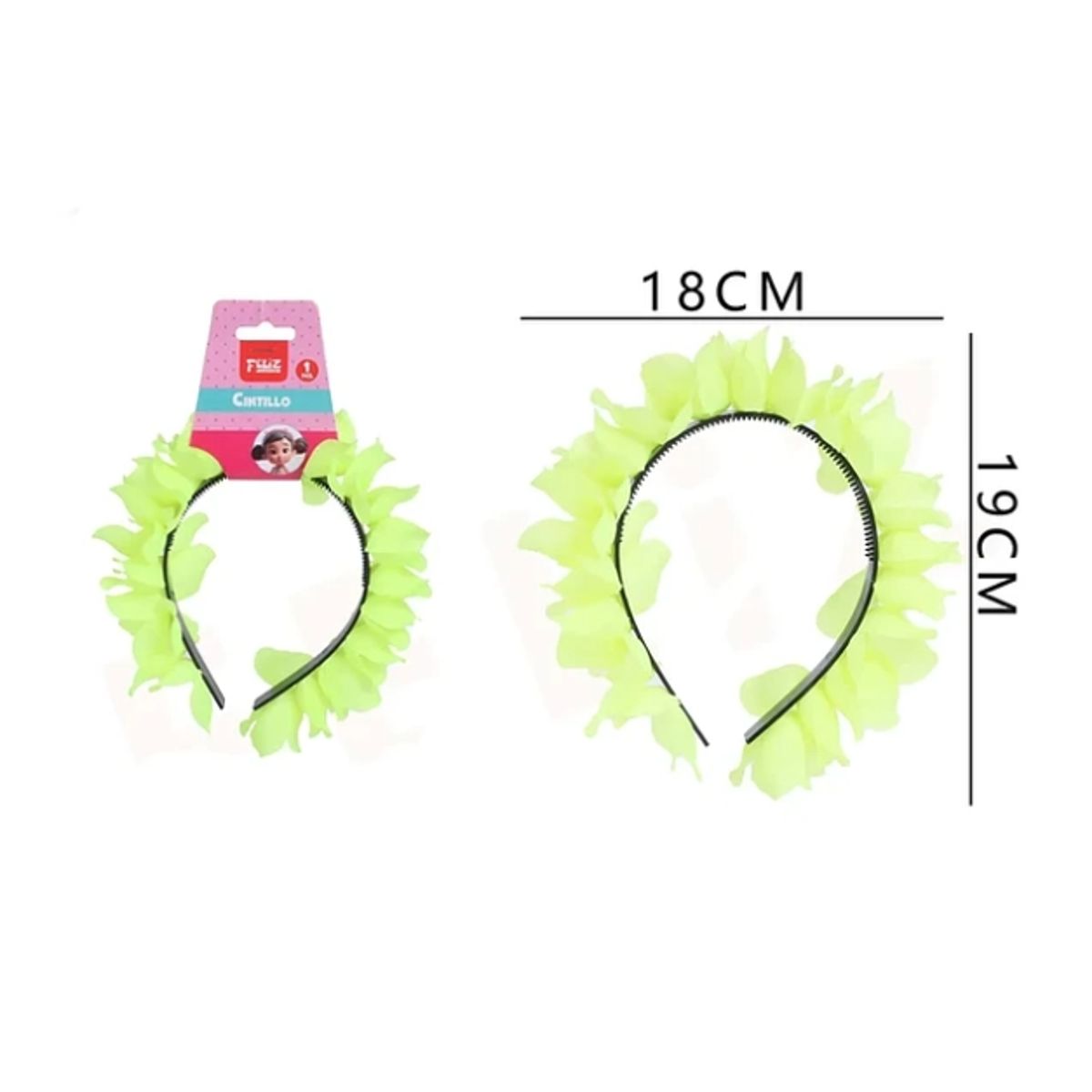 GENERICO - Cintillo Amarillo Fluorescente 1819Cm