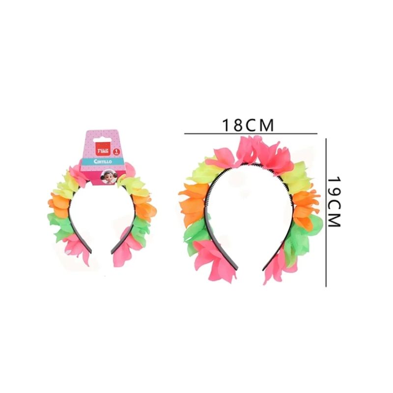 GENERICO - Cintillo Multicolor Fluorescente 1819 Cm