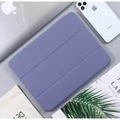 GENERICO - Funda Para IPad Clear Case Pencil Slot 10.2 Purpura