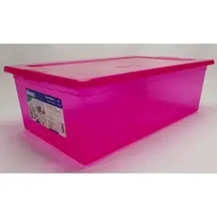 WENCO - Cajas organizadora 6 litros Mybox Rosada